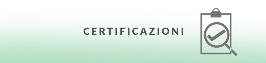 Certificazioni